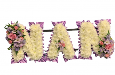 Lilac Nan - Lilac Nan With Ribbon Edge And Sprays To Match

Other Colours Are Available