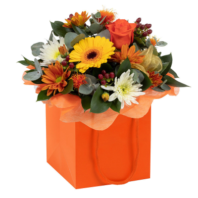 Autumn Bouquet - Beautifully Presented Seasonal Bouquet