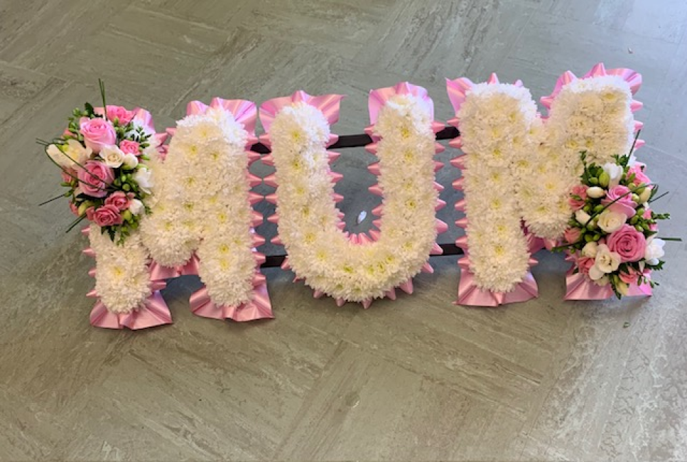 Pink And White Mum Tribute